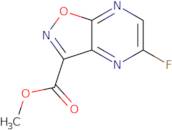 5-Fluoro-isoxazolo[4,5-b]pyrazine-3-carboxylic acid methyl ester