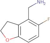 5-Fluoro-2,3-dihydro-4-benzofuranmethanamine