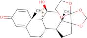 9-Fluoro-11b-hydroxy-17,20:20,21-bis(methylenedioxy)-pregna-1,4-dien-3-one