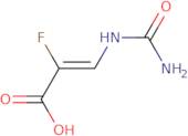 2-Fluoro-3-ureidopropenoic acid