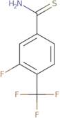 3-Fluoro-4-(trifluoromethyl)benzenecarbothioamide