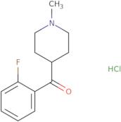 (2-Fluorophenyl)(1-methyl-4-piperidinyl)-methanone hydrochloride