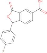 1-(4-Fluorophenyl)-1,3-dihydro-3-oxo-5-isobenzofurancarboxylic acid