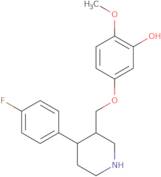 (3S-trans)-5-[[4-(4-Fluorophenyl)-3-piperidinyl]methoxy]-2-methoxyphenol(paroxetine metabolite)