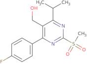 4-(4-Fluorophenyl)-5-hydroxymethyl-6-isopropyl-2-methylsulfonylpyrimidine