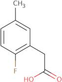 2-Fluoro-5-methylphenylacetic acid