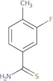 3-Fluoro-4-methylbenzene-1-carbothioamide