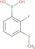 2-Fluoro-3-(methylsulfanyl)phenylboronic acid