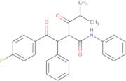 4-Fluoro-a-(2-methyl-1-oxopropyl)-g-oxo-N,b-diphenylbenzene butaneamide