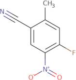 4-Fluoro-2-methyl-5-nitrobenzonitrile
