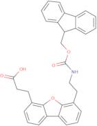 4-(Fmoc-2-aminoethyl)-6-dibenzofuranpropionic acid