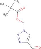 (4-formyl-1H-[1,2,3]-triazol-1-yl)methyl pivalate