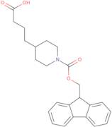 4-(1-Fmoc-piperidin-4-yl)butanoic acid