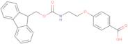 4-[2-(Fmoc-amino)ethyloxy]benzoic acid