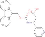 Fmoc-(R)-3-amino-3-(3-pyridyl)propionic acid