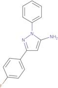 3-(4-Fluorophenyl)-1-phenyl-1H-pyrazol-5-amine