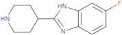 5-Fluoro-2-piperidin-4-yl-1H-benzoimidazole