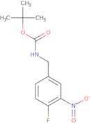 (4-Fluoro-3-nitrobenzyl)carbamic acid tert-butyl ester