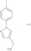 1-(4-Fluoro-Phenyl)-1H-Pyrazol-4-Ylmethylamine HCl