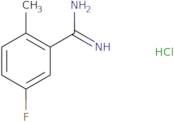 5-Fluoro-2-methyl-benzamidine hydrochloride