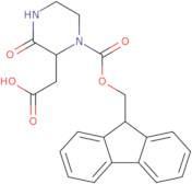 (R,S)-4-Fmoc-3-carboxymethyl-piperazin-2-one
