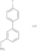 1-(4'-Fluorobiphenyl-3-yl)methylamine hydrochloride