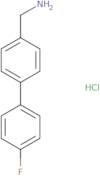 [4-(4-Fluorophenyl)phenyl]methylamine hydrochloride