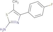 4-(4-Fluorophenyl)-5-methylthiazol-2-amine