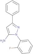 1-(2-Fluorophenyl)-3-phenyl-1H-pyrazol-5-amine