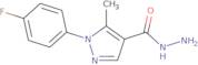 1-(4-Fluorophenyl)-5-methyl-1H-pyrazole-4-carbohydrazide