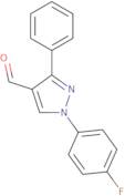 1-(4-Fluorophenyl)-3-phenyl-1H-pyrazole-4-carbaldehyde