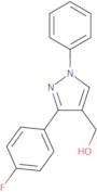 (3-(4-Fluorophenyl)-1-phenyl-1H-pyrazol-4-yl)methanol