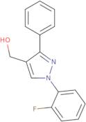 (1-(2-Fluorophenyl)-3-phenyl-1H-pyrazol-4-yl)methanol