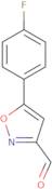 5-(4-Fluorophenyl)isoxazole-3-carboxaldehyde