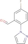 5-Fluoro-2-(1H-pyrazol-1-yl)benzaldehyde