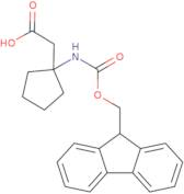 Fmoc-1-amino-cyclopentane acetic acid