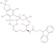 (S)-Fmoc-2-amino-5-[(N'-Pbf-N''-Boc-amino)-guanidino]-pentanoic acid