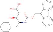 Fmoc-(3S,4S)-4-amino-3-hydroxy-5-cyclohexylpentanoic acid