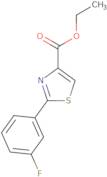 2-(3-Fluorophenyl)thiazole-4-carboxylic acid ethyl ester