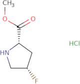 cis-4-Fluoro-pyrrolidine-2-carboxylic acid methyl ester Hcl