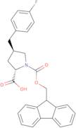 (2S,4R)-Fmoc-4-(4-fluorobenzyl)pyrrolidine-2-carboxylic acid