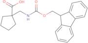 Fmoc-1-aminomethyl-cyclopentane carboxylic acid