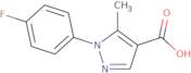 1-(4-Fluorophenyl)-5-methyl-1H-pyrazole-4-carboxylic acid