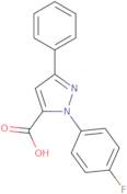 1-(4-Fluorophenyl)-3-phenyl-1H-pyrazole-5-carboxylic acid