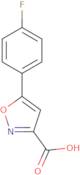 5-(4-Fluorophenyl)-3-isoxazolecarboxylic acid