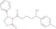 (S)-3((S)-5-(4-Fluorophenyl)-5-hydroxypentanoyl)-4-phenyloxazolidin-2-one