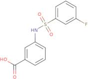 3-(3-fluorophenylsulfonamido)benzoic acid