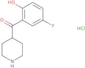 (5-fluoro-2-hydroxyphenyl)(4-piperidinyl)methanone hydrochloride