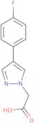 [4-(4-fluorophenyl)-1h-pyrazol-1-yl]acetic acid