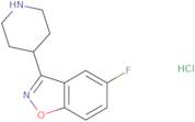5-fluoro-3-(4-piperidinyl)-1,2-benzisoxazole hydrochloride